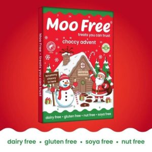 Calendario Adviento Navidad Moo Free Sin Gluten Sin Soja