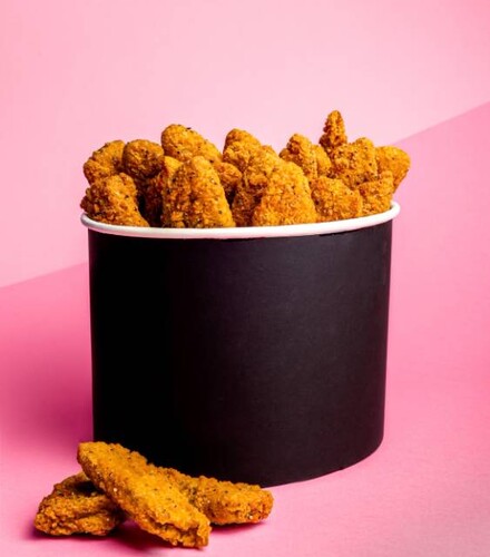 L-12362bff5e0c80710ede75270c7320ec.jpeg Alitas de Pollo Crujientes 100% Vegetal, 100 g aprox.