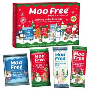 Caja Surtido Navidad Chocolate Moo Free Sin Gluten Sin Soja