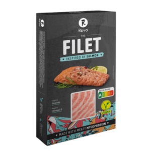 Filete Estilo Salmón Revo Foods Sin Gluten, pieza de 100 g