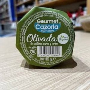 L-205de30ec67e405f8e3e4c4fe7dc860b.jpeg Olivada de Aceitunas Negras y Verdes Gourmet Cazorla Sin Gluten, bote de 110 g