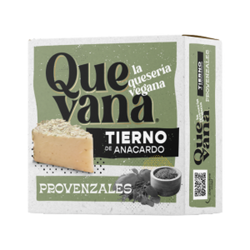 L-2b6e2647a67b5a72e8ec7c26ef4ac2cf.png Queso Tierno Vegano Provenzales Quevana, paquete de 180 g