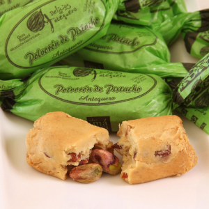 Polvorón de Pistacho Delicias de Antequera, 100 g aprox.