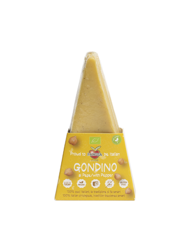 L-2f6306beba7332f5fe995f7ad4abdae0.png Queso Curado con Pimienta Negra Gondino, 150 g aprox. Sin Gluten