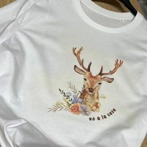 Camiseta Talla M No a la Caza