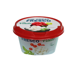 Bolitas con Sabor a Mozzarella VGusto Sin Gluten Sin y Soja, bote de 150 g