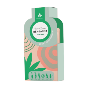 Champú en Copos de Aloe Vera Ecólogico 2x200ml Ben & Anna