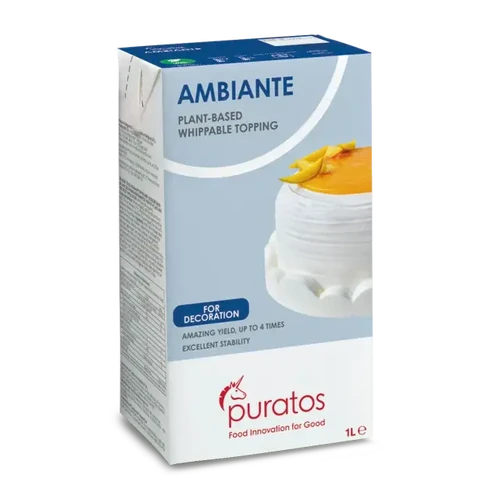 Nata Profesional para Batir Puratos Ambiante, brick de 1 Litro