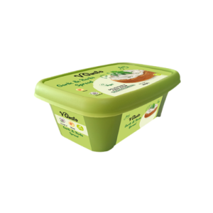 Crema para Untar Sabor Ajo y Hierbas VGusto Sin Gluten y Sin Soja, bote de 200 g