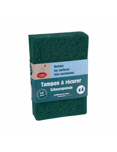 L-4be18b0b5a8adfdb222ffab1c3877856.jpeg Estropajos Ecológicos de La Droguerie Écologique 4 uds. 16 x 10 x 2,5 cm