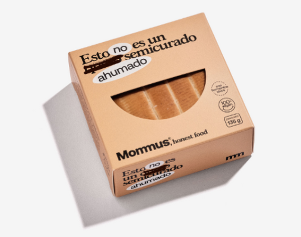 Esto no es un Queso Ahumado Mommus Sin Gluten, pieza de 135 g