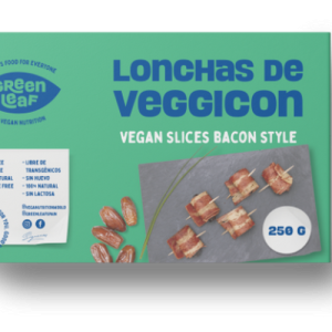 Bacón Vegano Green Leaf, caja de 250 g