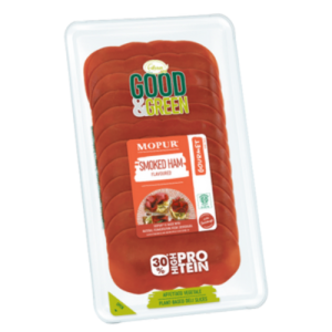 Lonchas Jamón Ahumado Good & Green, paquete de 90 g