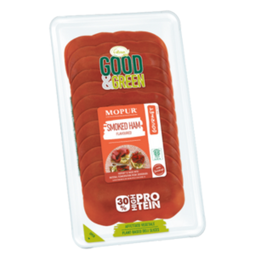 L-5b71545d8ef5e365f3096eb35bd40eaf.png Lonchas Jamón Ahumado Good & Green, paquete de 90 g