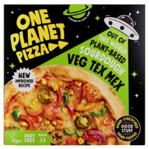 L-5ba89094b2605376e81dbdd066932815.png Pizza Tex Mex One Planet, pieza de 360 g