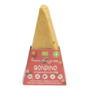 Queso Curado con Chile Gondino, 150 g aprox. Sin Gluten