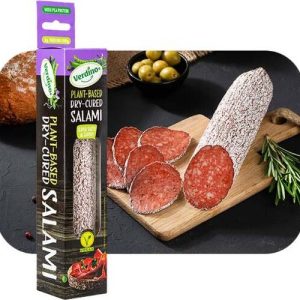 L-6539ccb98b40e915044f8518c4cad5b9.jpeg Barra Salami Curado 100% Vegetal Verdino, paquete de 240 g