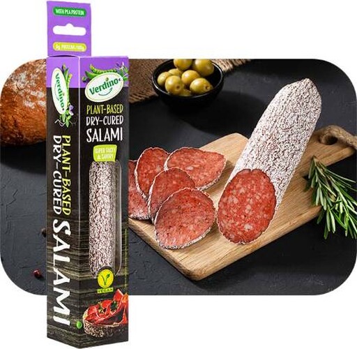 L-6539ccb98b40e915044f8518c4cad5b9.jpeg Barra Salami Curado 100% Vegetal Verdino, paquete de 240 g