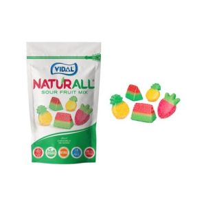 Surtido Sour Fruit Mix Naturall Vidal Sin Gluten, bolsa de 180 g