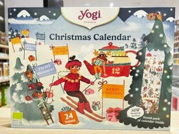 Calendario de Adviento Infusiones Yogi Tea, caja de 290 g