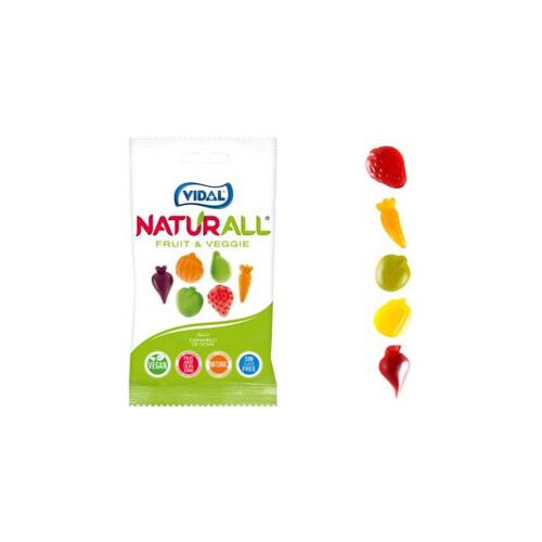 L-93400473420781b5e31d85b5220391ad.jpeg Surtido de Gominolas Fruit & Veggie Vidal Sin Gluten, bolsa de 60 g