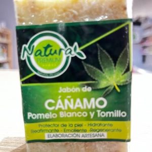 L-93dd05e8fb8492bae58af829497f77ce.jpeg Jabón Eco de Cáñamo, Pomelo Blanco y Tomillo, pieza de 100 g