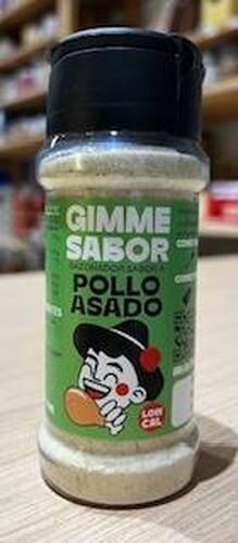L-9e8b123c9f6456b3e4cbe6e806ebd6ea.jpeg Sazonador Vegetal Sabor Pollo Asado Guimme Sabor Sin Alérgenos, bote de 55 g