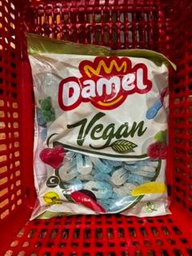Gominola Aro Azul y Blanco Damel Sin Gluten, bolsa de 1 kg