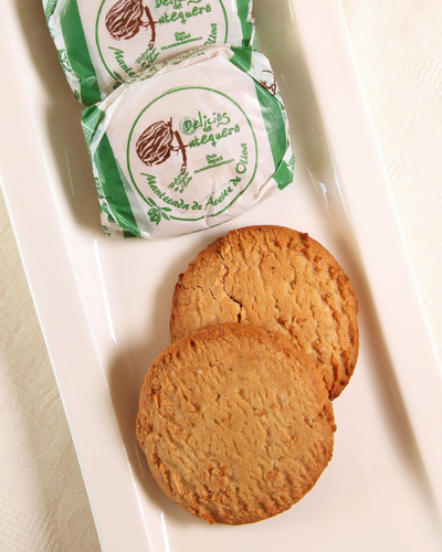 Mantecada Aceite de Oliva Delicias de Antequera, 100 g aprox.