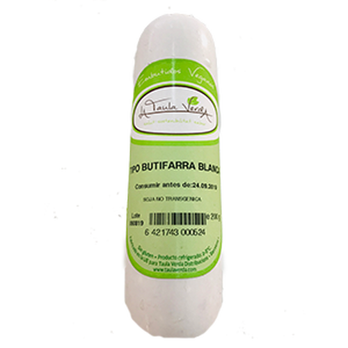 Butifarra Blanca Vegetal en Barra 200g Taula