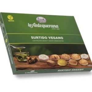 Surtido Mantecados Veganos La Antequerana, paquete de 1 kg