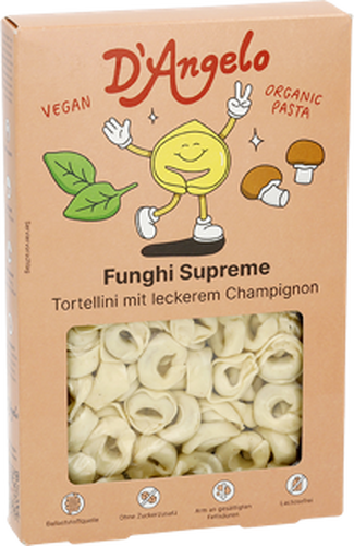 Tortellini Champiñones Ecólogico 250g D´Angelo