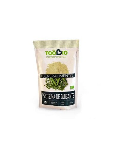 Proteína de Guisante Bio Toobio Sin Gluten, sobre de 200 g
