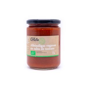 L-b2ff40ebfba47ff6b384aebca69844cf.jpeg Albóndigas Bio Veganas en Salsa de Tomate Carlota Organics, bote de 425 g
