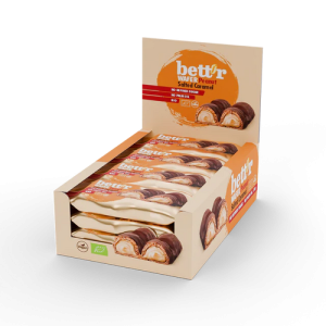 Wafer de Chocolate con Crema de Cacahuete y Caramelo Salado Bett'r, ud. de 33 g