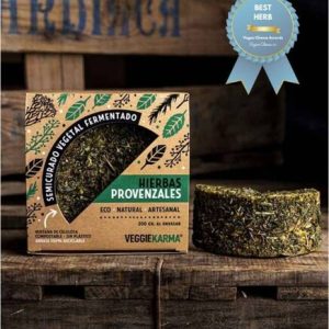 Semicurado Fermentado con Finas Hierbas Provenzales Veggie Karma Sin Gluten, pieza de 200 g