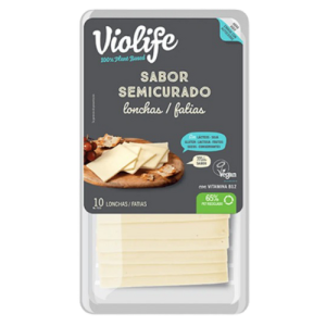 L-bdd873bb1691929fe77a0c7bedfcdc9e.png Lonchas Sabor Semicurado 200g Violife Sin Gluten Sin Soja