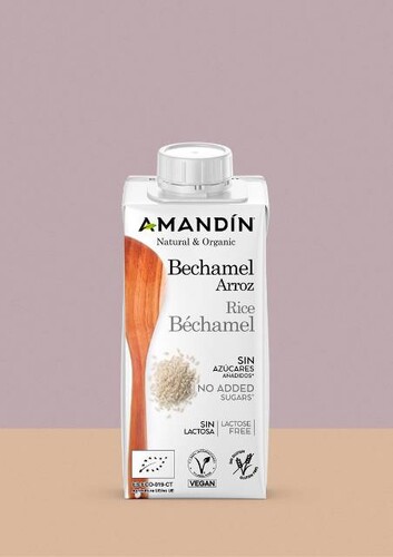 Bechamel Arroz Vegan 200 ml Amandín