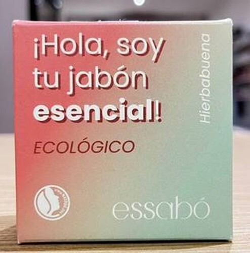 L-c10fffba578debb4fb0325b431a19cc8.jpeg Jabón ecólogico esencial Hierbabuena Essabó, unidad de 120 g