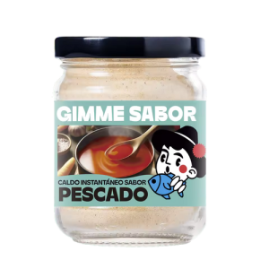 Caldo Instantáneo Sabor Pescado Guimme Sabor Sin Alérgenos, bote de 125 g