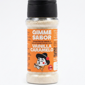 Toque Dulce Sabor Vainilla Caramelo Guimme Sabor Sin Gluten, bote de 50 g