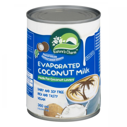 L-d907387133957e85751faca43774bb16.png Leche de Coco Evaporada Natures Charm, lata de 360 ml