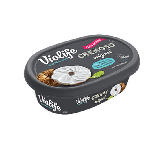 Queso Untable Original Violife Sin Gluten, bote de 150 g