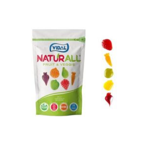 Surtido de Gominolas Fruits & Veggie Sin Gluten, bolsa de 180 g