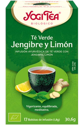 L-df3fc1d9c48b7f5c1fb84564804845fa.png Té verde Jengibre y Limón Yogi Tea, caja de 17 uds. Sin Gluten
