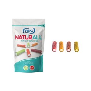 Surtido Regaliz Fruit & Sticks Vidal, bolsa de 180 g