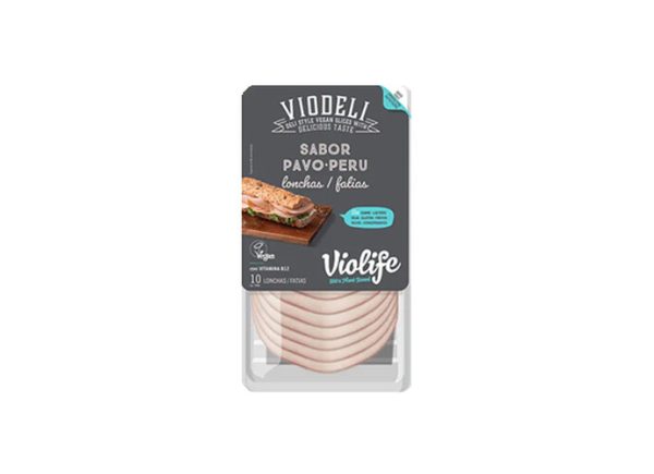 Lonchas sabor pavo Violife Viodeli, paquete de 90 g