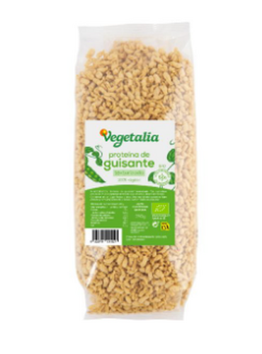 Proteína de guisante texturizada, paquete de 250 g