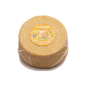 Queso curado 100% vegetal Gondino, pieza de 1,3 kg