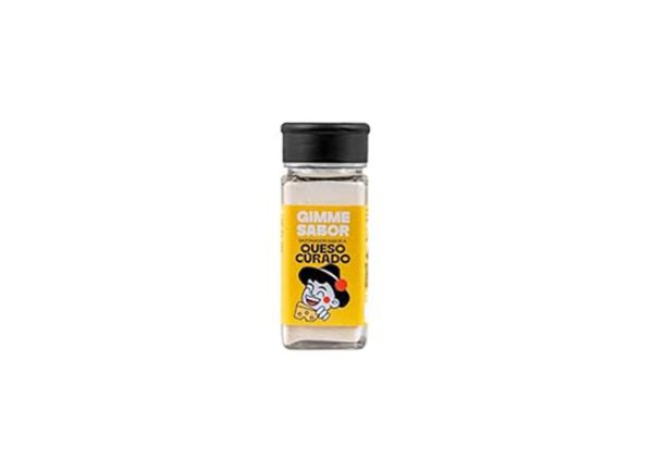 Sazonador vegetal Gimme Sabor queso curado, bote de 55 g